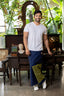 Unisex Printed Linen Sarong